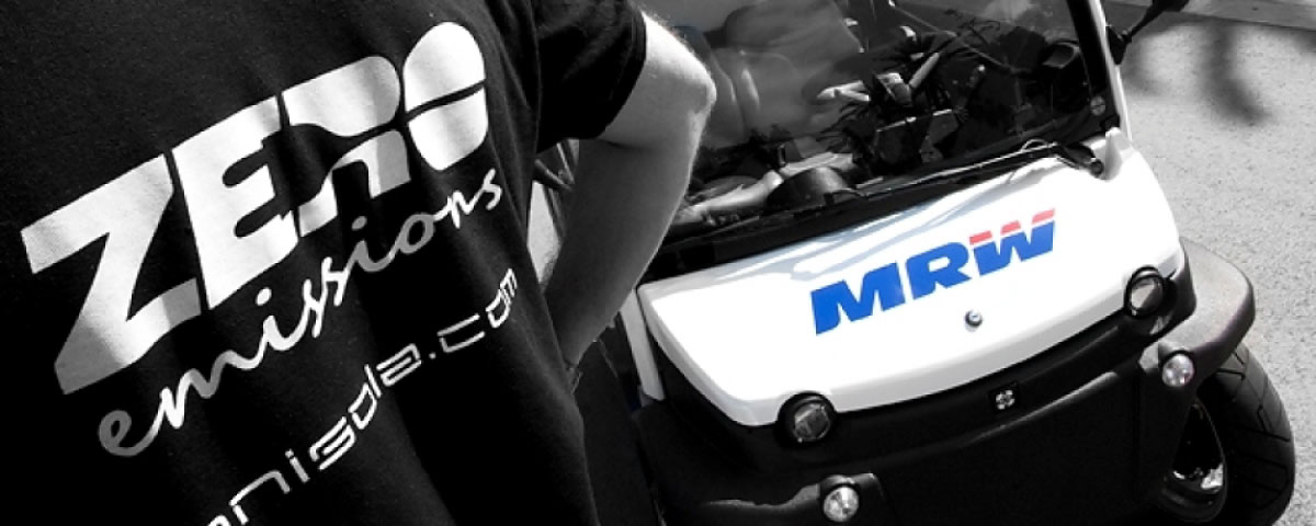 Estrima Biro MRW reparto sostenible cero emisiones